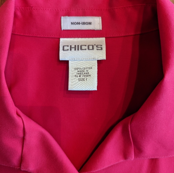 Chico's Button-down Blouse - Picture 3 of 7